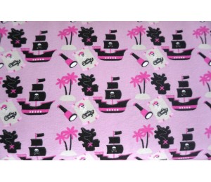 Jersey Piraten Mädchen Skull Princess rosa